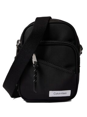 Calvin Klein Evie Black Nylon Crossbody Bag